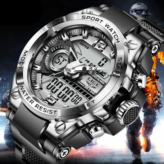 Men Military Digital Watch