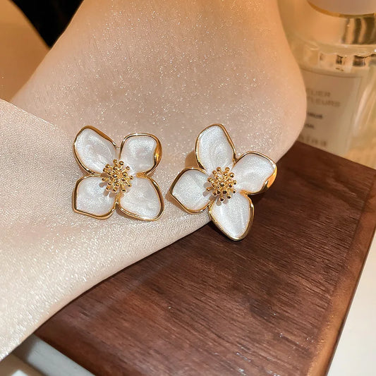 Sweet Flower Stud Earrings